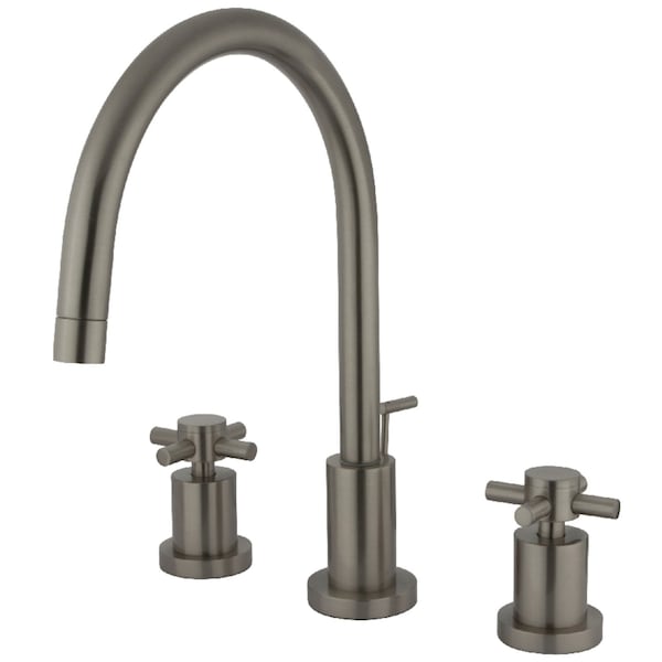 KS8928DX 8" Widespread Bathroom Faucet, Brushed Nickel